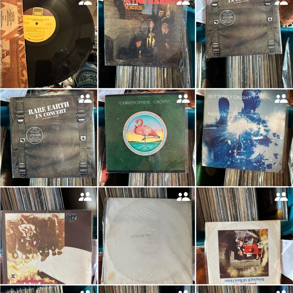 Vinyl Record Large Vintage Collection Lot